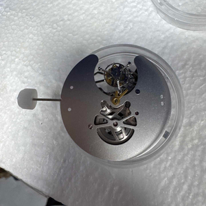W9201 Mechanical <b>Automatic</b> <b>Skeleton</b> Movement Tourbillon 6 O'Clock 28800vph 25 Jewels Caliber for OEM Custom <b>Watch</b> Brand Assembly - Product Image 4