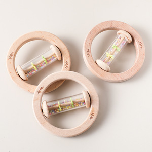 Vente en gros de jouets sonores éducatifs Montessori en bois de haute qualité pour le développement précoce des bébés, unisexe - Product Image 2