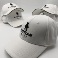 Gorras de Béisbol Personalizadas Unisex de 5 y 6 Paneles, de Sarga y Felpa, con Visera Curva, Lisas, de Algodón y Gamuza, con Logotipo Bordado