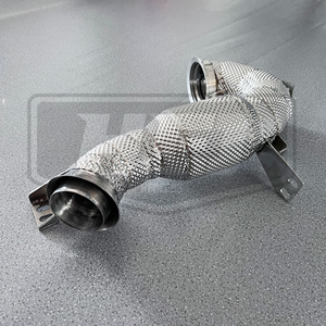 Tuyau <span class=keywords><strong>de</strong></span> descente pour Mercedes CLS53 CLS450 AMG C257 4-Matic+ avec isolation, échappement haute performance, soudure <span class=keywords><strong>de</strong></span> précision - Product Image 4