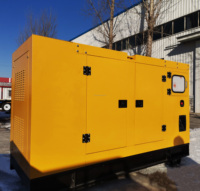 Generador diésel silencioso de 1 fase y 3 fases, 50KW, 62.5kva, 100 Kva, en venta, 100 Kva, 100kw, silencioso