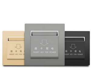 مصنع Zhikongdashi من Zhikongdashi ، مفتاح حائط موفر للفنادق مع منفذ واحد متين مقاوم للحريق ABS + PC منخفض التردد - Product Image 6