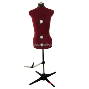 <span class=keywords><strong>Mannequin</strong></span> de tailleur de forme demi-corps de robe professionnelle <span class=keywords><strong>réglable</strong></span> de conception classique - Product Image 4