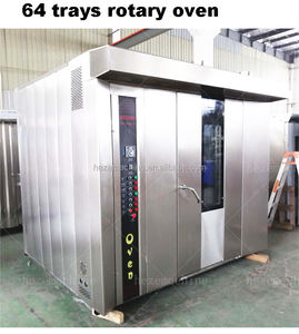 Four rotatif électrique, appareil à Air chaud pour la cuisson des gâteaux, accessoire sur un support - Product Image 3