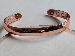 Brazalete Magnético de Cobre Puro Pulido con Diseño Único, Disponible con Calidad y Precio de Exportación - Product Image 6