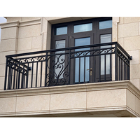 Garde-corps en acier en fonte pour balcon, clôture en métal, garde-corps d'extérieur