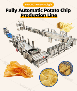 Shepody Linea di Produzione Automatica per Patatine Fritte Surgelate e Chips di Patate 100-5000kg/h, Macchinario per Frittura - Product Image 3