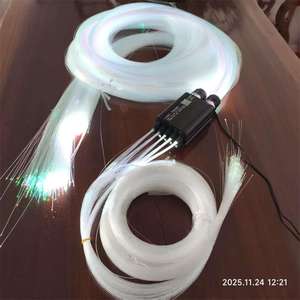 Kit de plafonnier étoilé Meteor+ 2*16W 2 têtes, lumière scintillante, kit de plafonnier <span class=keywords><strong>Rolls</strong></span> <span class=keywords><strong>Royce</strong></span>, lumière de toit et kits de fibres optiques pour cinéma maison - Product Image 1