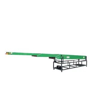 China supplier wholesale movable belt telescopic conveyor with adjustable height frame and portable wheels
