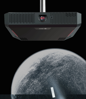 Projecteur laser intelligent Kuaige Windows 11 80P à longue portée 4K 1000 ANSI UST pour jeux, films et maison connectée, Intel I7, format de poche