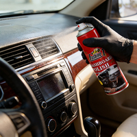 Cire de polissage pour tableau de bord, spray silicone brillant pour voiture, revêtement céramique pour cuir et verre, spray de polissage pour tableau de bord de voiture