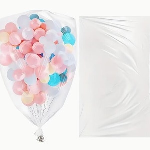 Sacs de rangement pour ballons de grande taille, sacs d'emballage transparents pour ballons, sacs de transport pour ballons, pour fêtes d'anniversaire, mariages, extérieur - Product Image 2