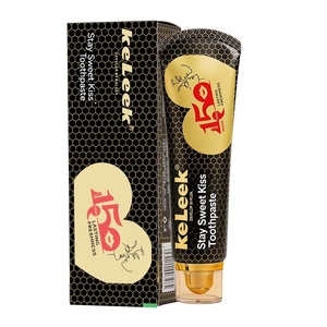 Dentifrice blanchissant portable Keleek Stay Sweet Kiss, fraîcheur longue durée 150 min, saveur menthe, tube 100g, vente en gros, soins bucco-dentaires - Product Image 1