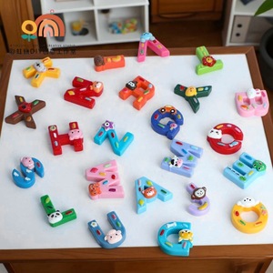 ตัวอักษรเรซิ่นการ์ตูน 26 ชิ้น รูปทรงสัตว์จิ๋ว วัสดุงานฝีมือ 3 มิติ DIY สำหรับทำเคสมือถือ พวงกุญแจ และเครื่องประดับ - Product Image 3