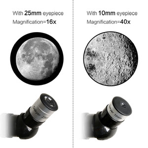 Telescopio Rifrattore Gskyer con Apertura 70mm e Montatura AZ 400mm, Rivestimento FMC, Struttura in Metallo e Plastica - Product Image 3