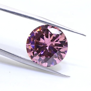 Tốt Nhất Nhân Tạo Loose Đá Quý Nhiều Màu Hình Tròn 0.9Mm Để 3Mm Lớp Phủ CZ Đá Mạ Bạc Dưới <span class=keywords><strong>Cubic</strong></span> <span class=keywords><strong>Zirconia</strong></span> - Product Image 3