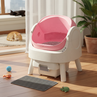 AutoScooper 11 Bac à litière automatique pour chat intelligent, grande capacité, écologique, contrôle des odeurs, nettoyage facile, mains libres, pour plusieurs chats