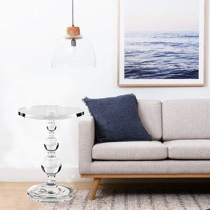 Moderne Heldere Acryl Salontafel Hoge Kwaliteit Woonkamer Meubels Transparante Bijzettafel Voor Kleine Kamers Voor Thuisgebruik - Product Image 5