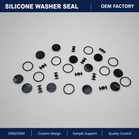 Silikon-Dichtungsring-Set Maßgefertigte O-Ringe Wasserdichte Langlebige Dichtungen für Geräteanschlüsse Rohre OEM ODM