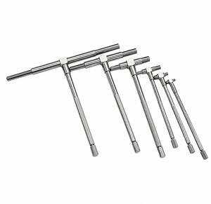 Juego de 6 Medidores Telescópicos de Precisión Ajustables para Medir Diámetros Internos de Orificios OEM/ODM DIY - Product Image 2