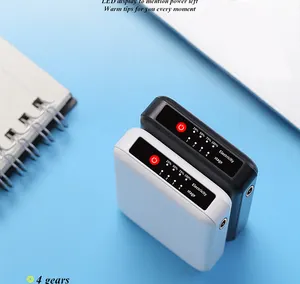 Trend ürün taşınabilir DC 5V 7.4V şarj edilebilir pil paketi USB C girişi ısıtmalı giysiler için elektrikli termal isıtma pedi