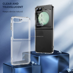 Funda de teléfono personalizada, transparente, superventas, barata, resistente, de plástico duro, con estampado de Tpu, para <span class=keywords><strong>Samsung</strong></span> Z, Filp6 Girl, Funda universal para móvil - Product Image 4