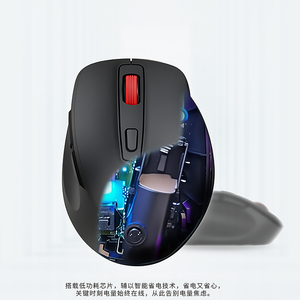 Thinkpus M30 Ambidiestro 2,4 GHz Ratón inalámbrico para juegos 1600 DPI Sensor óptico <span class=keywords><strong>USB</strong></span> Tipo <span class=keywords><strong>C</strong></span> Receptor Ergonómico 1 Rodillo 6 Stock - Product Image 4