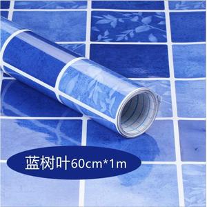 Kitchen Leaf Pattern Wallpaper <b>Sticker</b> 60cm*100cm Self-adhesive Waterproof Home Decoration - Product Image 3