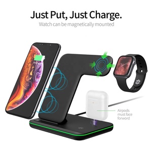 Universel 15W Qi <span class=keywords><strong>Chargeur</strong></span> Sans Fil Pour <span class=keywords><strong>Iphone</strong></span> X 8 Xiaomi Charge Rapide 3.0 Rapide <span class=keywords><strong>Chargeur</strong></span> Dock Support Pour <span class=keywords><strong>Apple</strong></span> airpods Montre 5 4 3 2 - Product Image 5