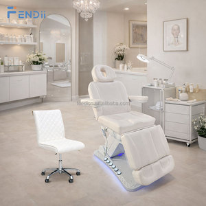 Tempat Tidur Kecantikan Modern Profesional yang Dapat Disesuaikan Secara Elektrik untuk Salon Kecantikan - Product Image 1
