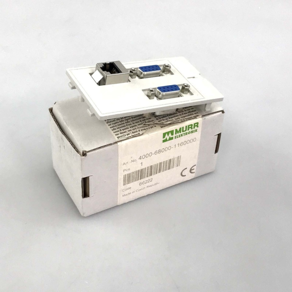 Plc Elektronik Data Connector Insert 4000-68000-1160000 Original Packaging for Warranty Product