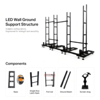 Torre de Elevación de Truss para Escenario, Soporte de Truss para Conciertos al Aire Libre, Truss para Escenario de 6x3m para Eventos