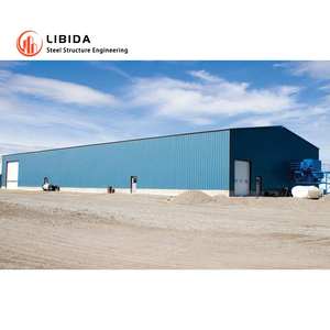 Struttura in metallo fienile per bovini strutture in acciaio magazzini - Product Image 5