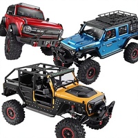 Camion RC électrique 4x4 à l'échelle 1:10, modèle SUV tout-terrain télécommandé