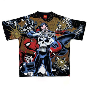 Tùy Chỉnh Của Nhà Sản Xuất Sang Trọng Quá Khổ Retro T-Shirt 100% Dệt Kim Cotton Phong Cách Giản Dị <span class=keywords><strong>3D</strong></span> Top Pickling Thương Hiệu Đồ Họa In Ấn - Product Image 1