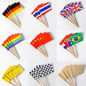 Портативный флажок-зубочистка с логотипом на заказ - Product Image 2