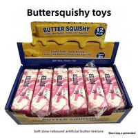 Mainan Anak Squishy Butter TPR Sensorik Lucu Pelangi Kawaii Grosir untuk Anak-anak