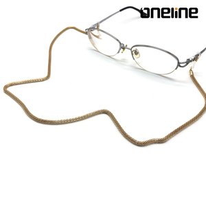 Chaînes de <span class=keywords><strong>lunettes</strong></span> en métal décoratives, accessoires de verres, vente en gros, - Product Image 3