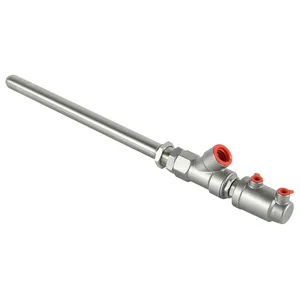 Высококачественный заправочный клапан DN15 DN20 от 20 до 13 мм, заправочный клапан с внутренней герметичной насадкой