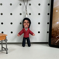Nouvelles 6 figurines de cosplay Michael Jackson de 10 cm, en peluche, articulées, pour décoration de chambre, cadeau