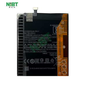 Batería de Litio para Teléfono Móvil NIBT Wholesale BN31 4.40V 3080mAh 11.8Wh para <span class=keywords><strong>xiaomi</strong></span> <span class=keywords><strong>XIAOMI</strong></span> 5X/<span class=keywords><strong>MI</strong></span> <span class=keywords><strong>A1</strong></span>/redmi NOTE5A - Product Image 1