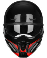 Casque modulaire rabattable - Mentonnière amovible et certifié CCC