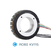 RO60 KV115 CubeMars 48V 2.4Nm Rahmenloser BLDC Außenläufer-Drehmomentmotor mit extrem niedrigem Zoggergefühl und großer Hohlwelle für Cobots & Exoskelette