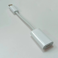 Adaptateur Type C vers Apple, mâle-femelle, cuivre nu, blindage en feuille de PVC, connecteur pour téléphone portable
