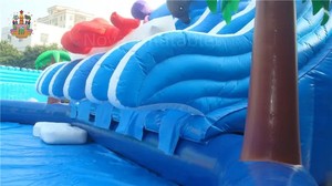 Parque Acuático Inflable <span class=keywords><strong>Comercial</strong></span> Grande, Centro de Actividades Múltiples con Temática Oceánica de PVC Resistente para Alquiler - Product Image 3