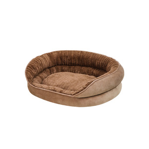 Lit pour chat de compagnie, canapé, maison chaude, nid carré, chenils pour petits chiens, chats, chiots d'hiver, chatons, paniers de couchage - Product Image 5