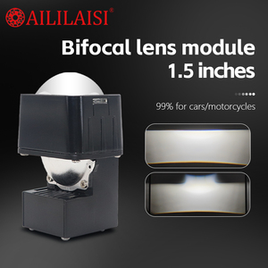 1.5นิ้ว Bi LED bifocal โปรเจคเตอร์เลนส์สูงต่ำไฟหน้าสปอตไลท์สำหรับ VW POLO <span class=keywords><strong>MARK</strong></span> X BMW E39 E92 Toyota HIACE - Product Image 2