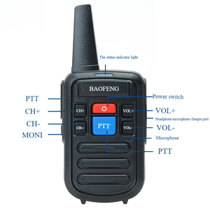 Mini talkie-walkie ultra compact à voix claire, radio portable pour la <span class=keywords><strong>communication</strong></span> professionnelle et personnelle - Product Image 5