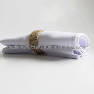 Round wooden napkin ring holders for <b>rustic</b> dinner events, <b>table</b> <b>settings</b>, weddings, and special <b>dining</b> occasions. - Product Image 1