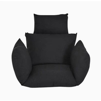 SUREWALHOME Coussin de siège de balançoire de jardin Coussin de chaise suspendue de patio Coussin de panier suspendu à oeufs Oreiller pour extérieur intérieur